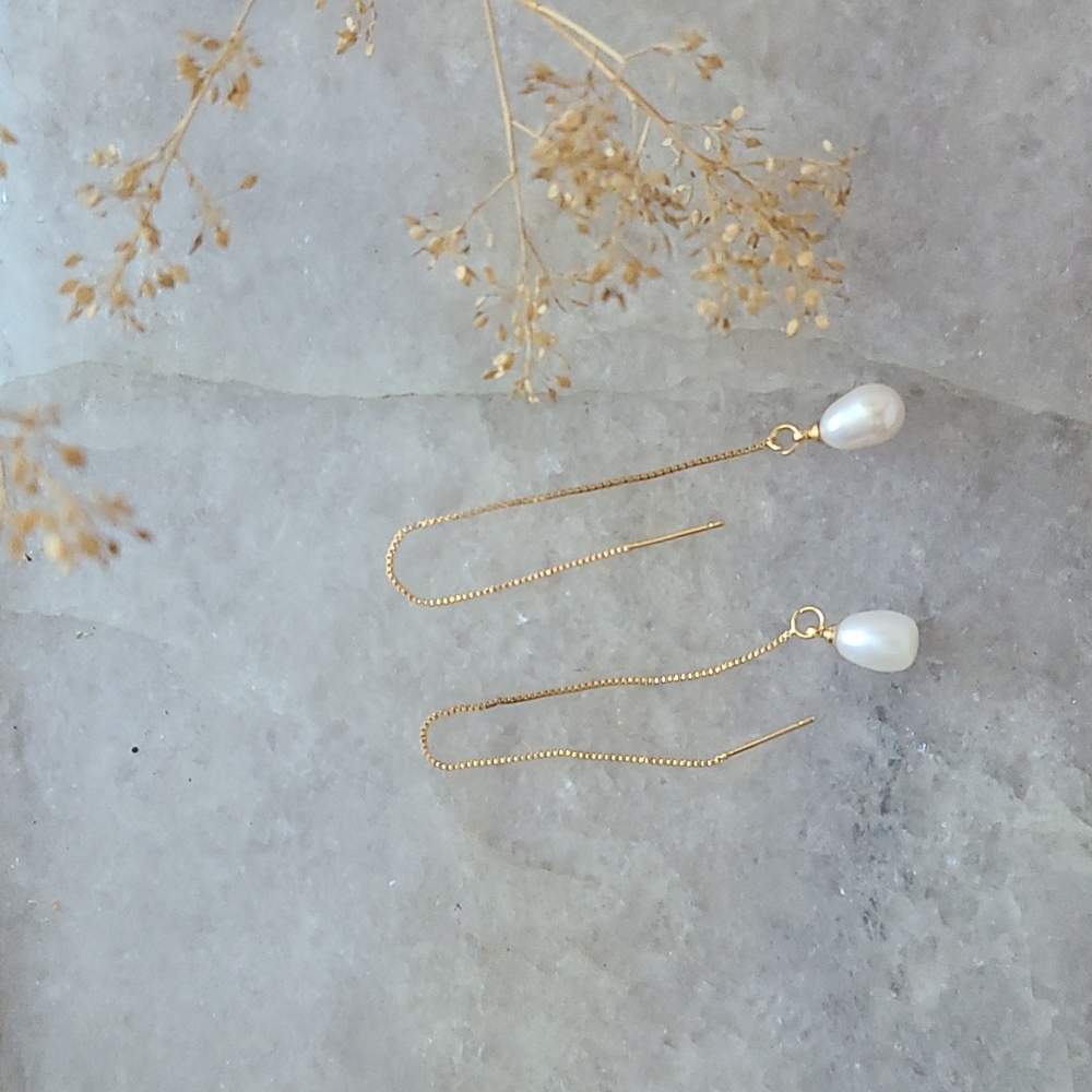 Bhldn fresh water pearl earrings